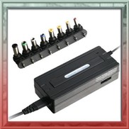 ALIMENTATORE PER NOTEBOOK UNIVERSALE 90W (USB + KIT PER CARICA IN AUTO)